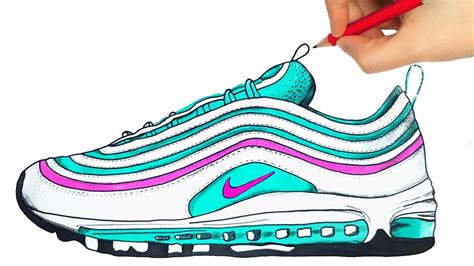 How to draw Nike Air Max 